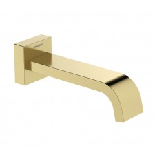 Настінний вилив для ванни GENEBRE Brushed Gold матове золото 167451